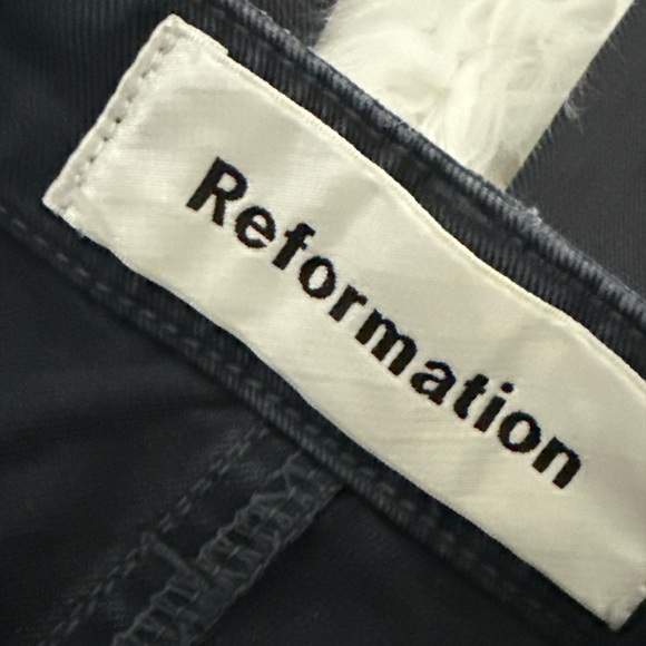Reformation Dark Blue cargo pants 24 - Picture 2 of 5